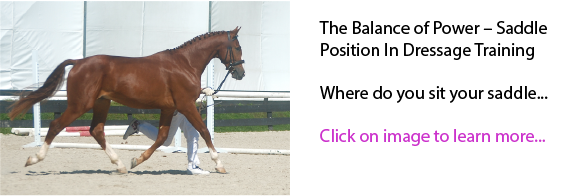 The Balance of Power – Saddle Position In Dressage Training