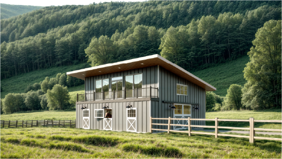 Skyline Barndo Outside View