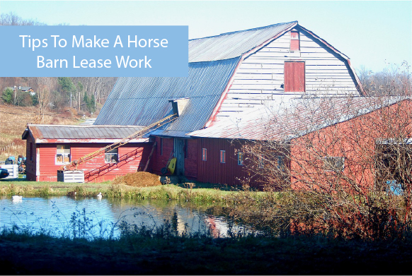 Tips To Make A Horse Barn Lease Work

