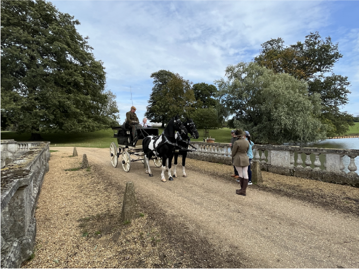 Walk On Gently:
A Carriage Ride Adventure Through Woburn Deer Park-Part 1 
by B.E. Smith
