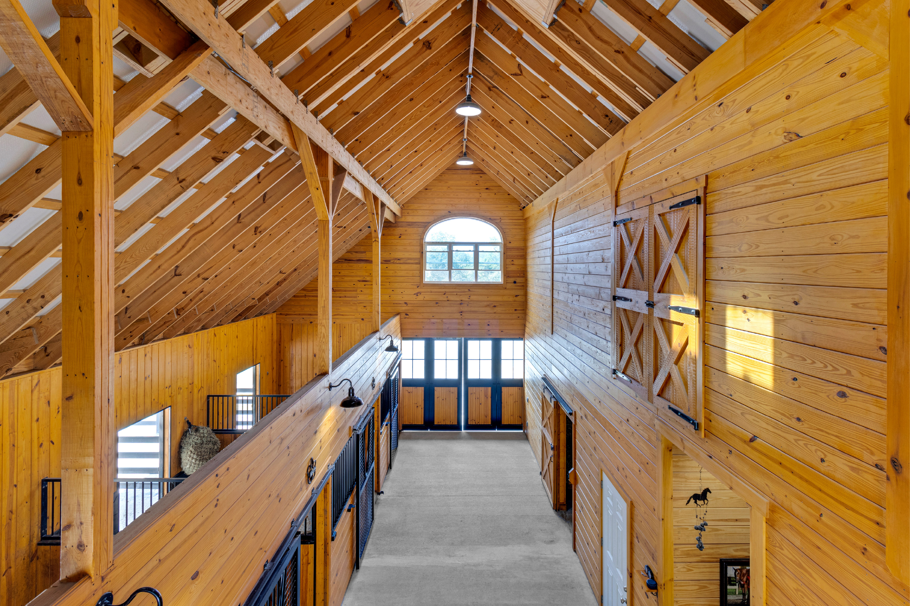 Inside a High Profile Barn