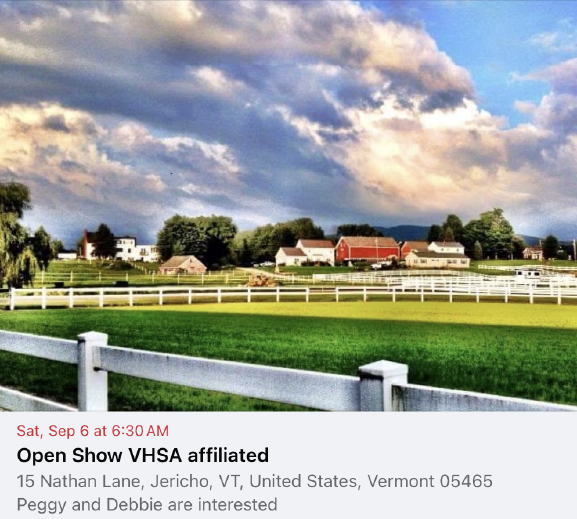 VHSA Affiliated Horse Show