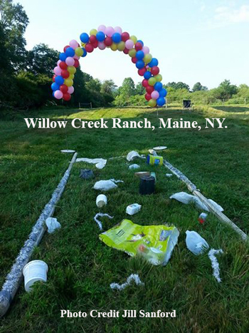 Willow Creek Ranch, Maine, NY.
