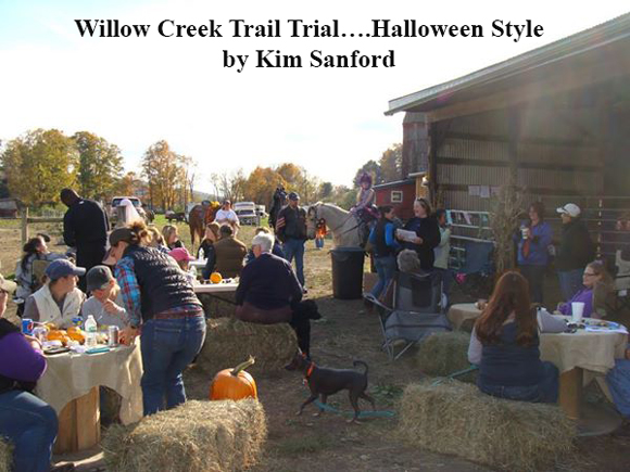 Willow Creek Trail Trial….Halloween Style 
by Kim Sanford