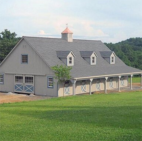How To Build A Horse Barn With Charm