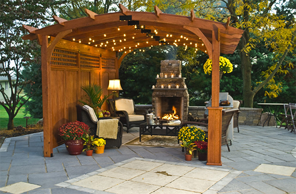 The Perfect Pergola ~ 
Size. Seating. Shade.