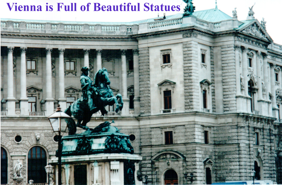 Vienna is Full of Beautiful Statues