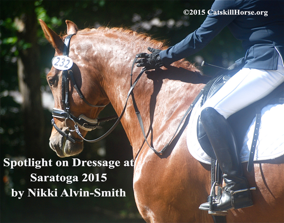 Spotlight on Dressage at Saratoga 2015
by Nikki Alvin-Smith