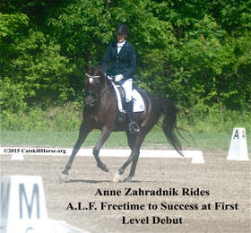 Anne Zahradnik Riding A.L.F. Freetime