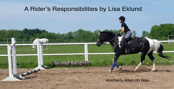 A Rider’s Responsibilities 
by Lisa Eklund