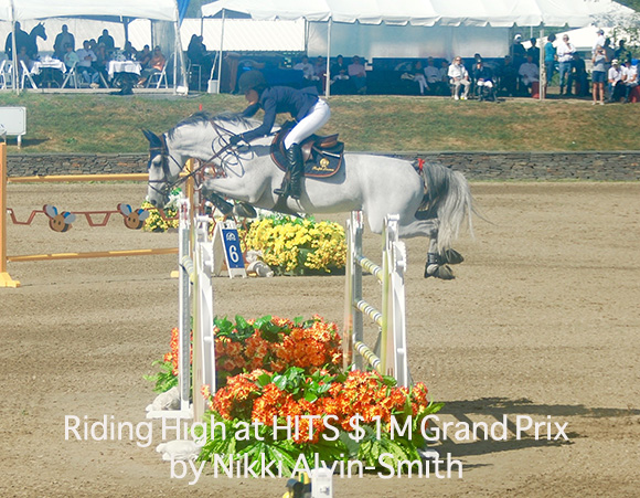 Riding High at HITS $1M Grand Prix
 by Nikki Alvin-Smith