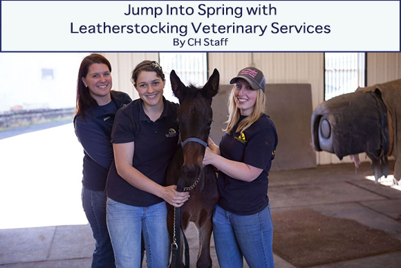 ump Into Spring with Leatherstocking Veterinary Services~ CH Staff