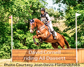 David Cornell 
riding All Dassett