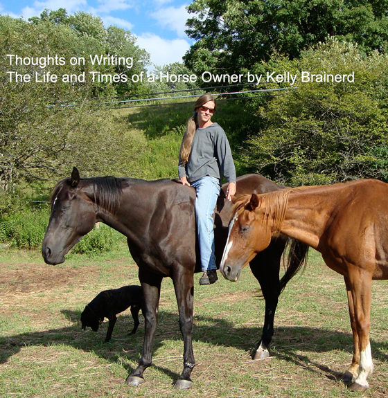 Thoughts on Writing – Life & Times of a Horse Owner 
by Kelly Brainerd