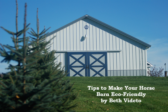 Tips to Make Your Horse Barn Eco-Friendly 
