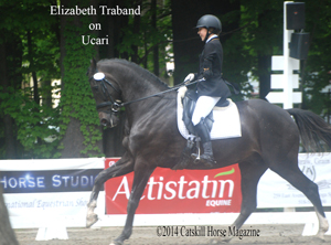 Elizabeth Traband and her horse Ucar