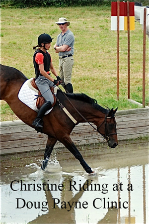 Christine Riding at a Doug Payne Clinic