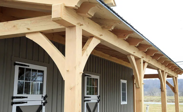 High End Horse Barns With Timber Frame Tradition 