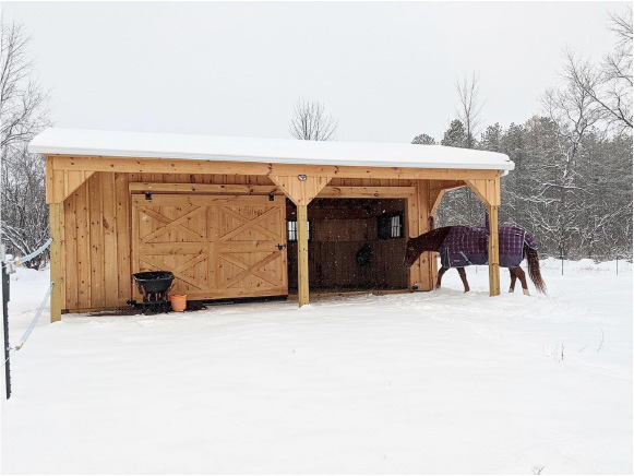 Snow Management At The Horse Farm