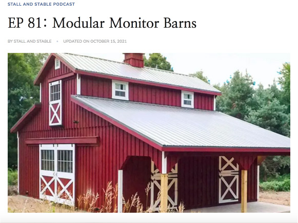 The Monitor Horse Barn Revealed